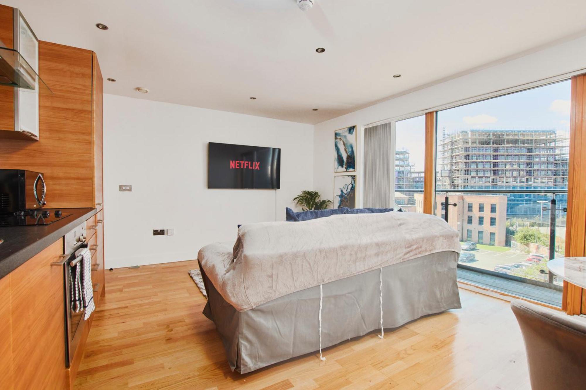 King Deluxe City Apt Large Balcony& Free Parking! Leeds (West Yorkshire) Quarto foto